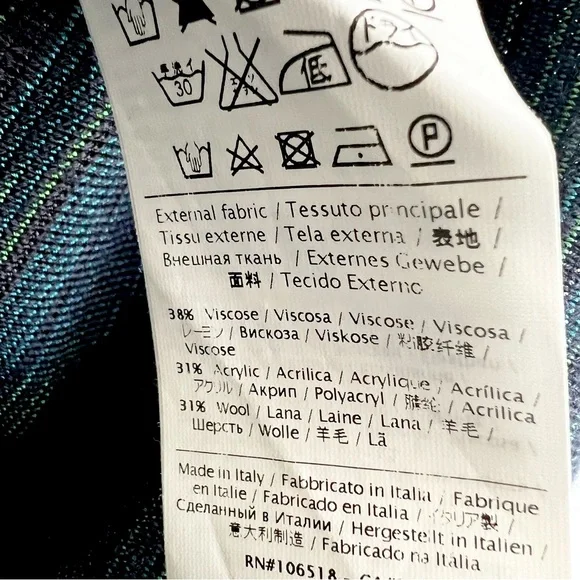 M Missoni Knit Knee Length Skirt Size EUR 46 / US 10 - Picture 7 of 8